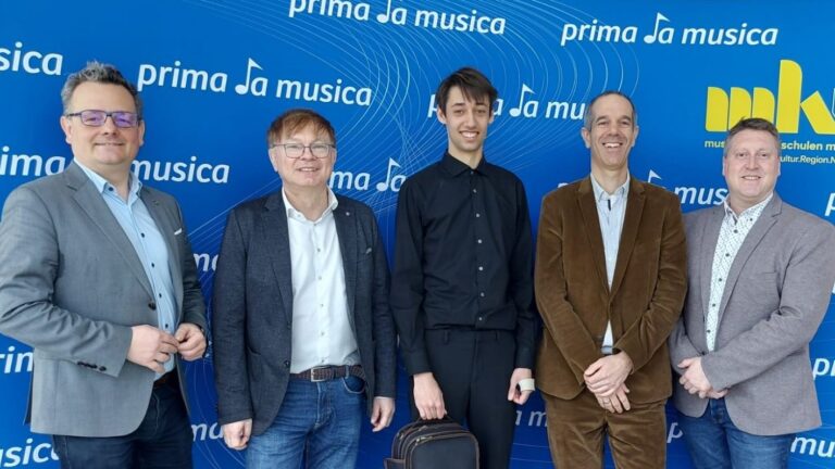 Arthur Heisler ist Landessieger bei Prima la Musica 2026