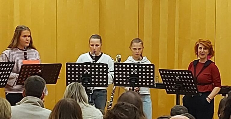 Vorspielabend der Klarinettenklassen im Musikzentrum Fladnitztal